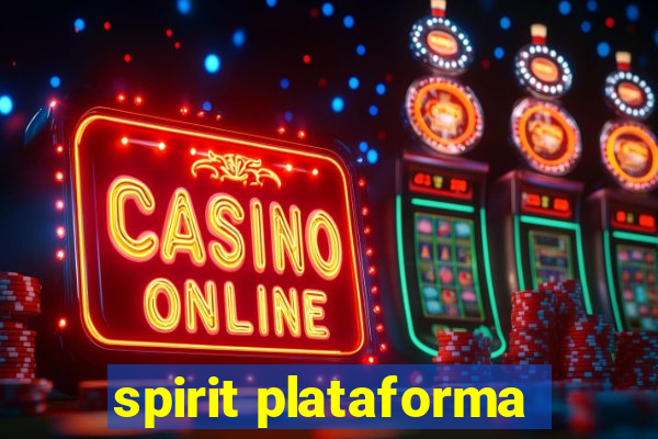 spirit plataforma